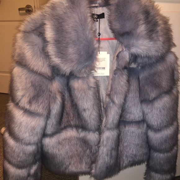 pelted fur coat